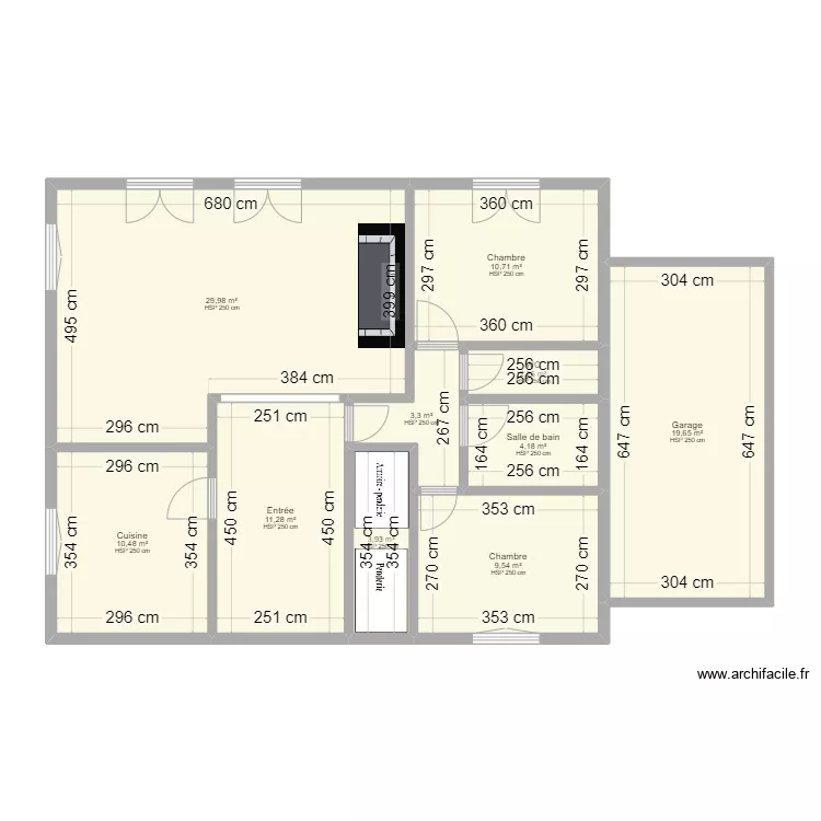 Miramont. Plan de Miramont. Plan de