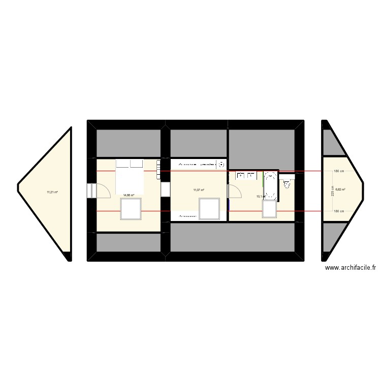 BENAS PROJET 2. Plan de 0 pièce et 0 m2