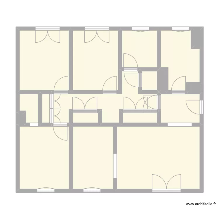 CHEVRET - MAROMME. Plan de 