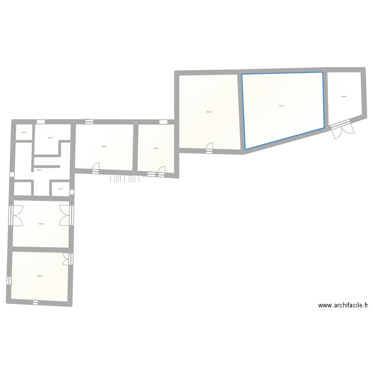 Plan base Limonest. Plan de 23 pièces et 816 m2