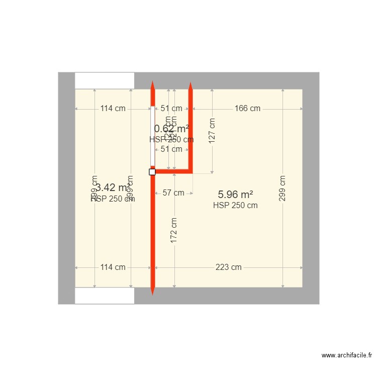La renarderie Sdb. Plan de 0 pièce et 0 m2