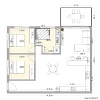 Appartement F3 100m2