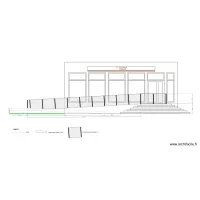 El&eacute;vation fa&ccedil;ade entr&eacute;e - Castres