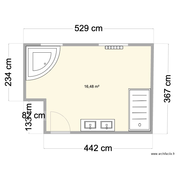 Pratte. Plan de 0 pièce et 0 m2