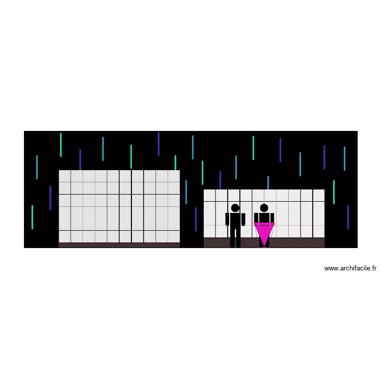 Vitalis V&eacute;lodrome V1. Plan de 