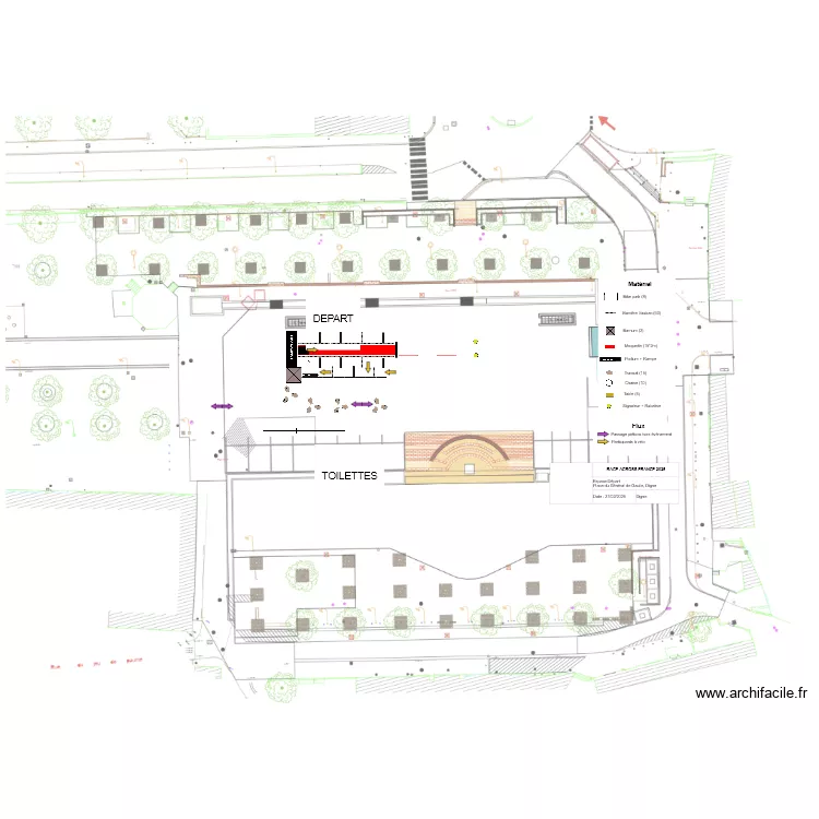 RAF25 - DEPART - DIGNE. Plan de RAF25 - DEPART - DIGNE. Plan de