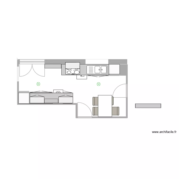 Cuisine A. Plan de Cuisine A. Plan de