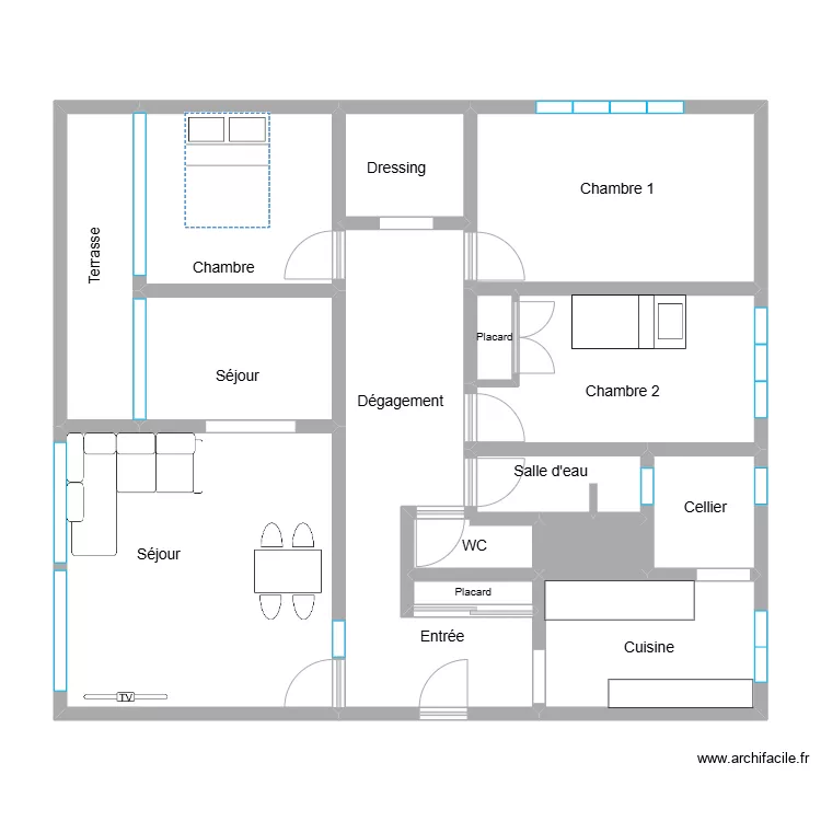 st julien en genevois 2. Plan de 