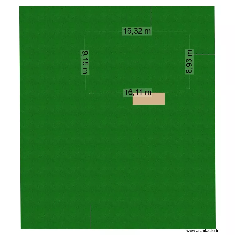 Faverges2. Plan de 1 et 134 m² Faverges2. Plan de 1 et 134 m²
