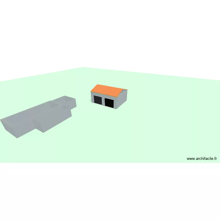 MAISON QUEY. Plan de 4  et 129 m²