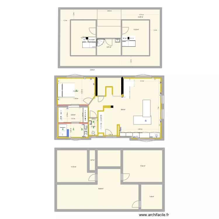 plan actuel 1. Plan de 