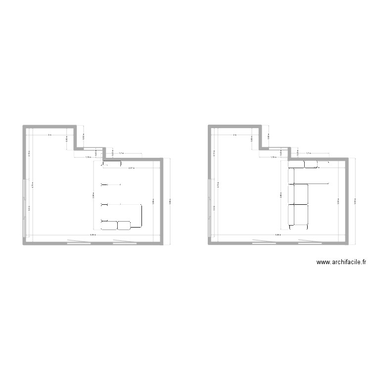 Plan appart Ouagadougou. Plan de 0 pièce et 0 m2