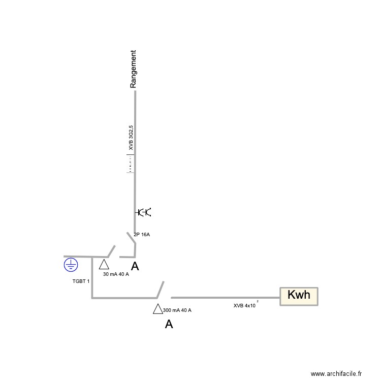 Van Eeckhout. Plan de 0 pièce et 0 m2