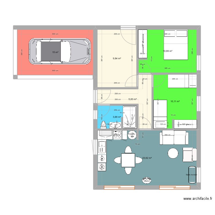 Maisonnette 2. Plan de 0 pièce et 0 m2