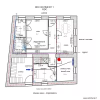 RDC Bâtiment 1 + aménagement + plomberieT4 08/2026