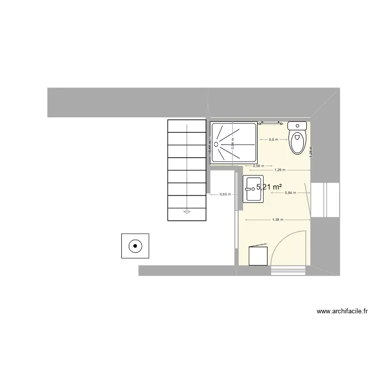 202602- SdB-Detail-90. Plan de 1  et 5 m²