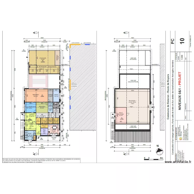 Amenagement salle de traite. Plan de Amenagement salle de traite. Plan de