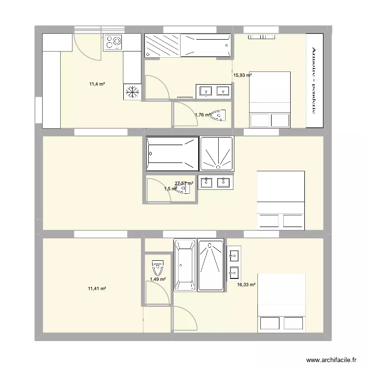 idée. Plan de 8 et 87 m² idée. Plan de 8 et 87 m²