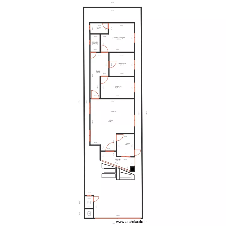 Plan kombe distribution BAT A. Plan de 