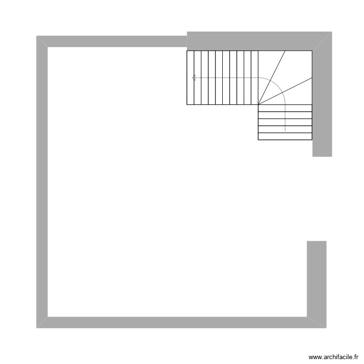 garage. Plan de 0 pièce et 0 m2