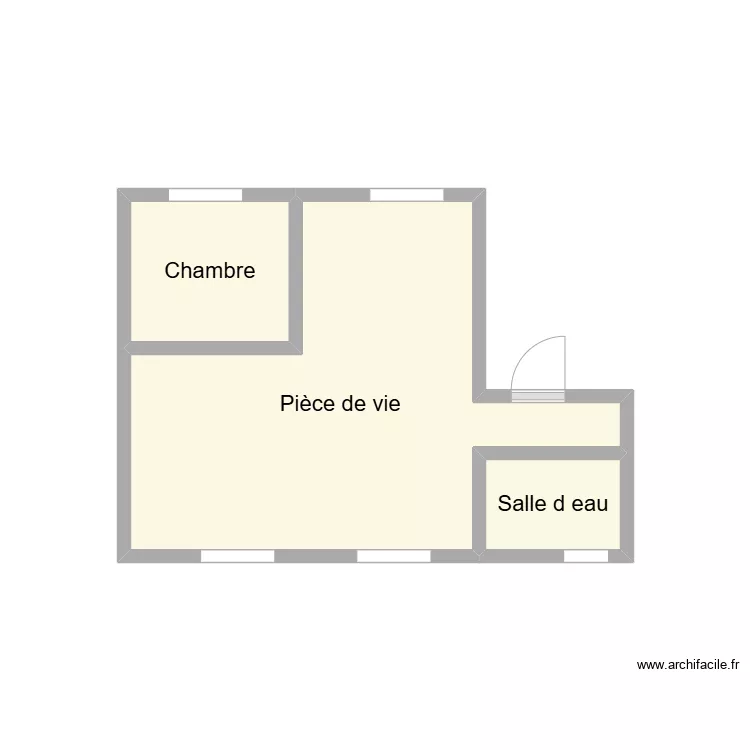 2501 LE QUER R+2. Plan de 