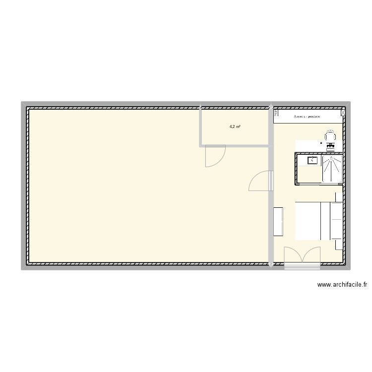 SinBO 0-V6. Plan de 7 pièces et 82 m2