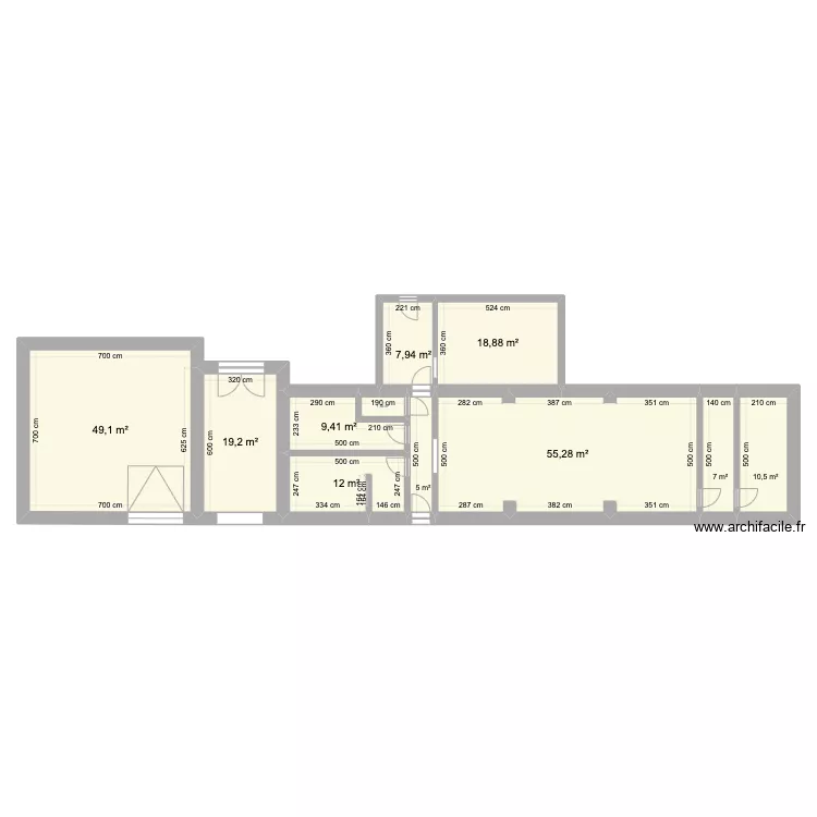 Courtempierre. Plan de Courtempierre. Plan de