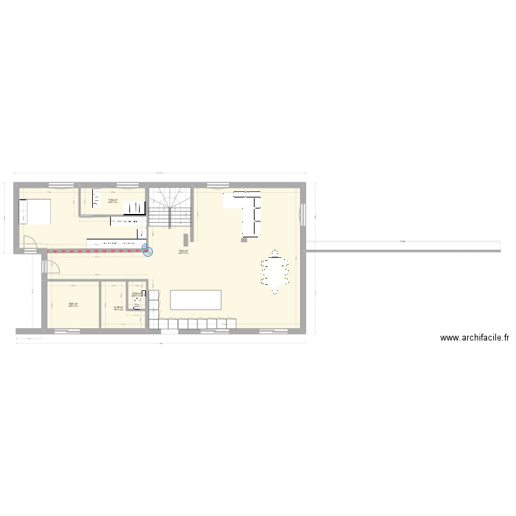 Marennes new audrey 2. Plan de 5 pièces et 141 m2