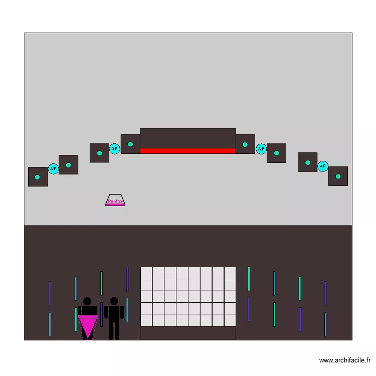 Vitalis V&eacute;lodrome V4. Plan de 