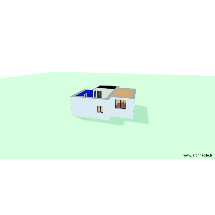studio gwendal. Plan de 3 pièces et 35 m2