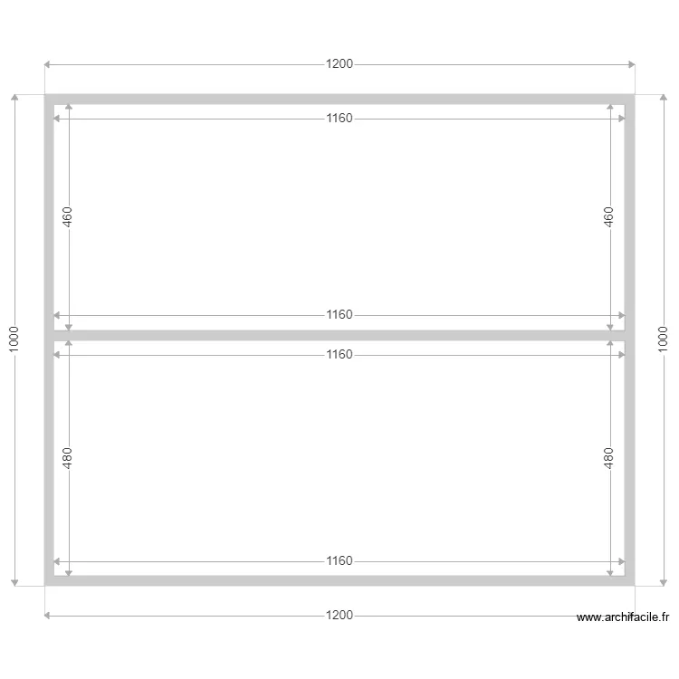 DE SERRES HABITATION . Plan de 