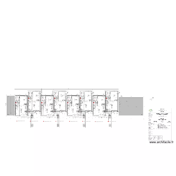 Plan r&eacute;servation Ventilation r+1- HHC PLERIN. Plan de 