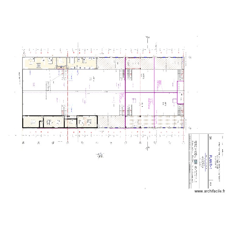 R+1 ERM FAB&TEST BH prop 2 + MY-Etechno Bureau. Plan de 14 pièces et 239 m2