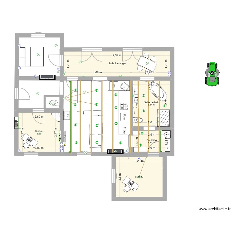 Plan Électrique Presbytère 17DEC2025 REV1. Plan de 0 pièce et 0 m2