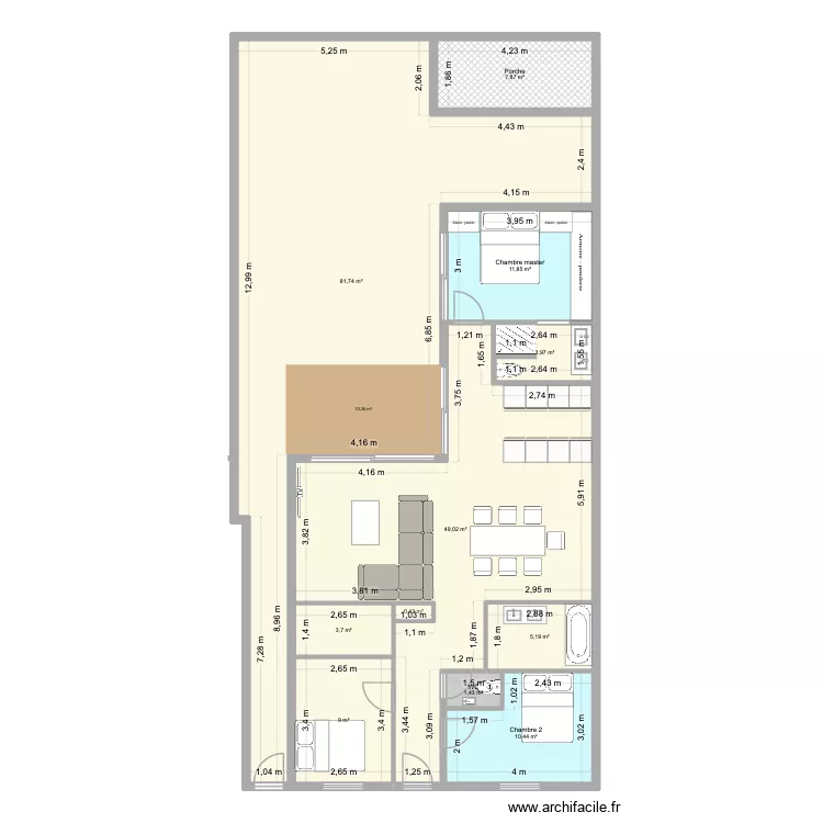 Projet STCR - v15. Plan de 11 et 185 m² Projet STCR - v15. Plan de 11 et 185 m²