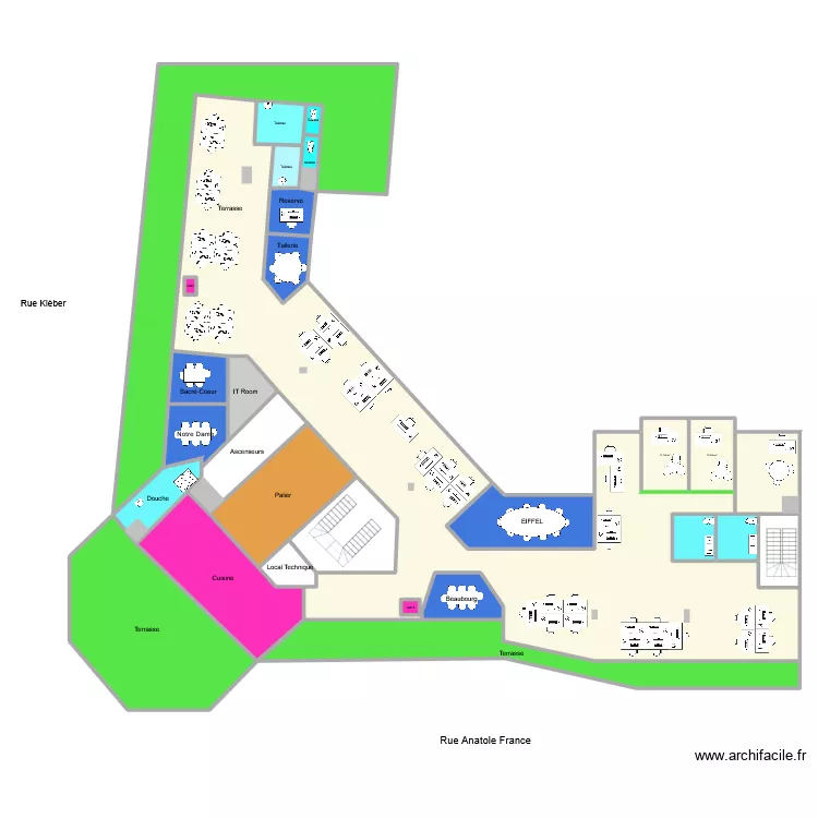 Plan Deskare. Plan de 27 et 890 m² Plan Deskare. Plan de 27 et 890 m²