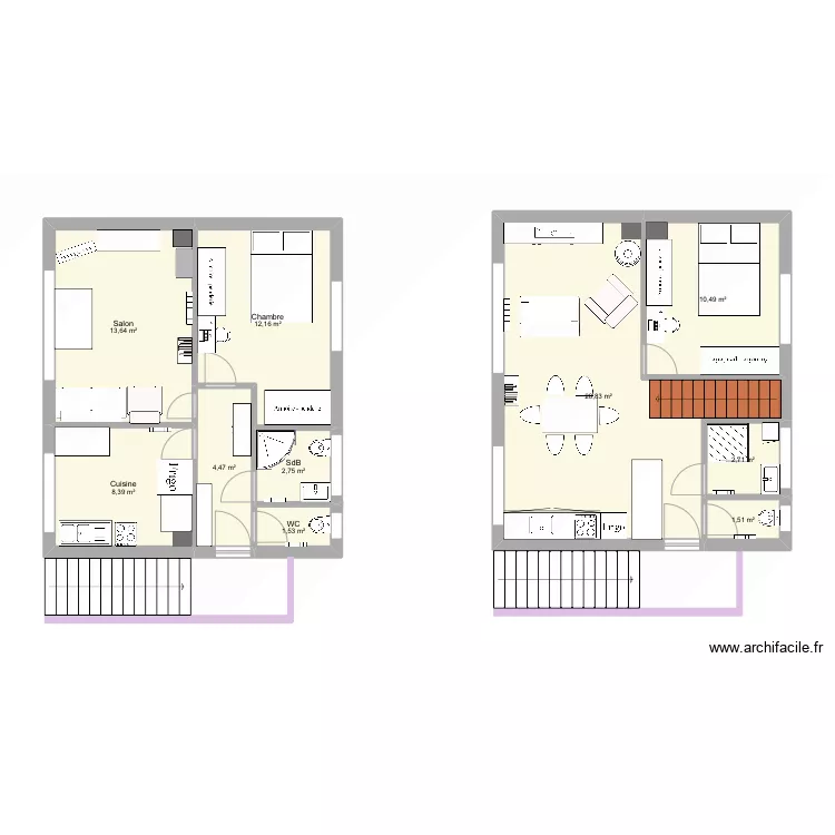 Plan jullou actuel. Plan de 