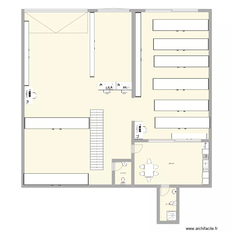 ISO EQUIPEMENTS 74 ANNECY. Plan de 