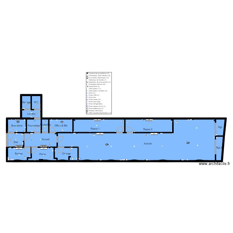 94 Ormesson elec. Plan de 0 pièce et 0 m2
