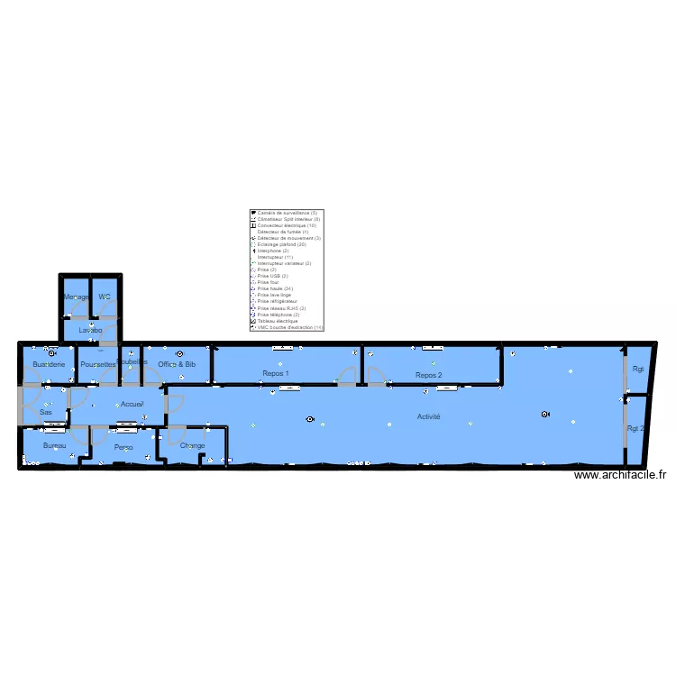 94 Ormesson elec. Plan de 