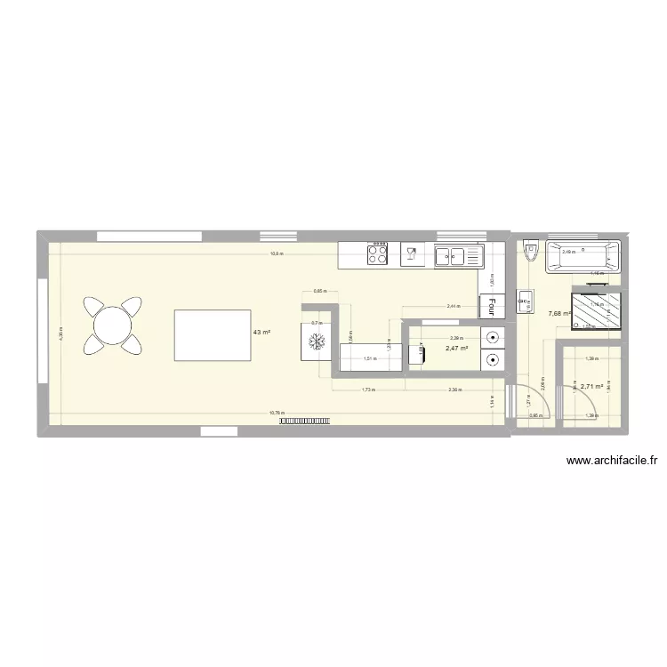 sousol5. Plan de 4 et 56 m² sousol5. Plan de 4 et 56 m²