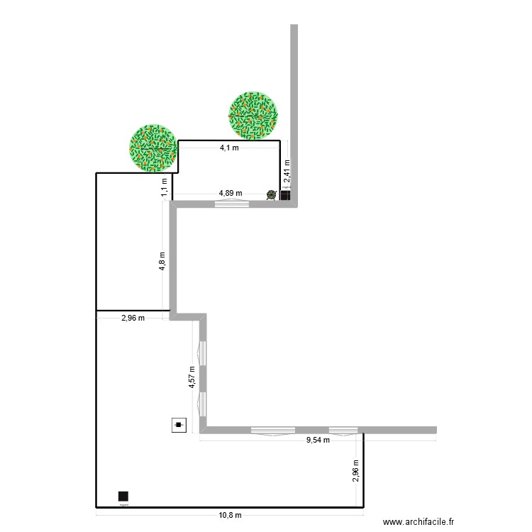 terrasse 2. Plan de 0 pièce et 0 m2