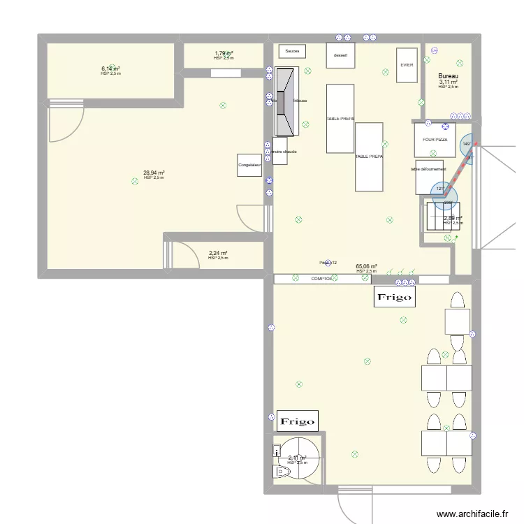 nousty12. Plan de 8  et 112 m²