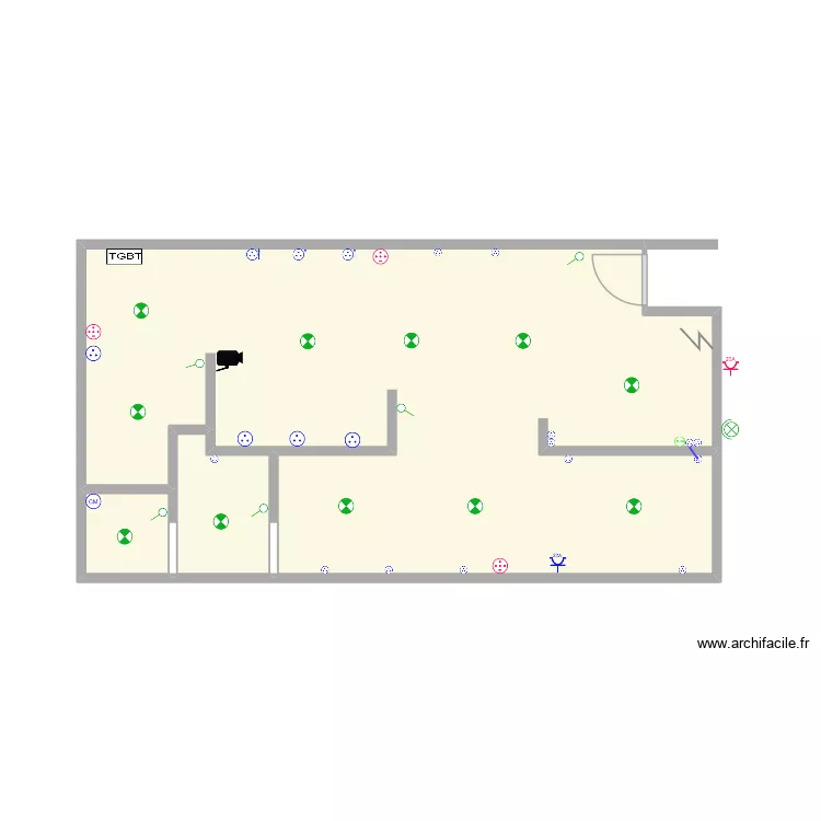 MEDINA 2. Plan de 3  et 29 m²