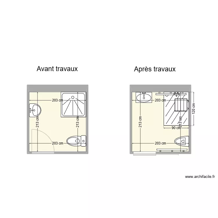 SARRET Sdb. Plan de SARRET Sdb. Plan de