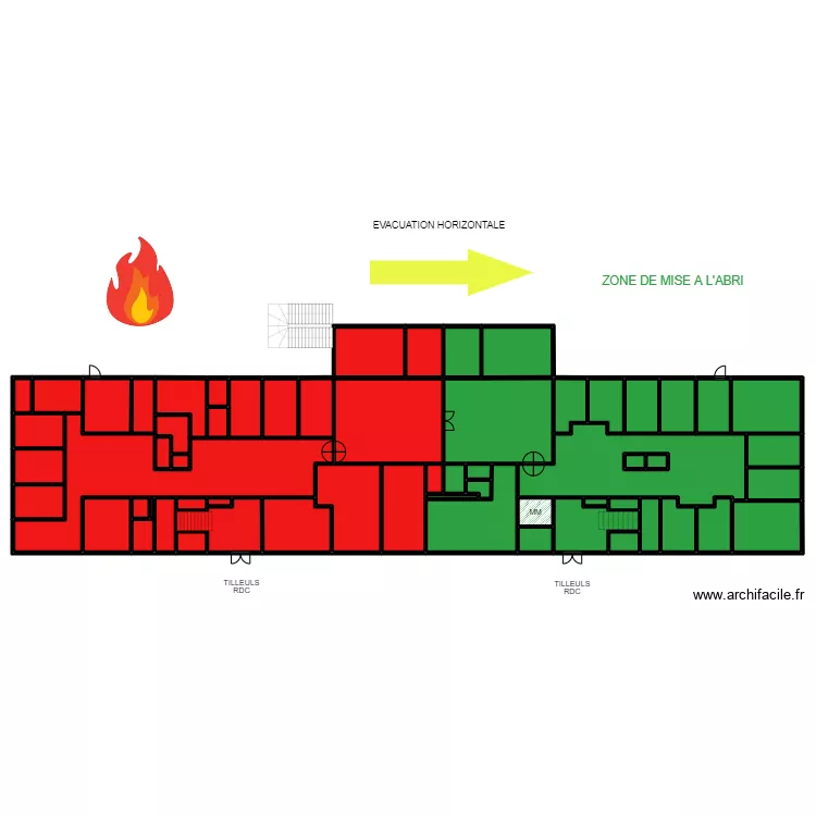 TILLEULS RDC 2. Plan de 