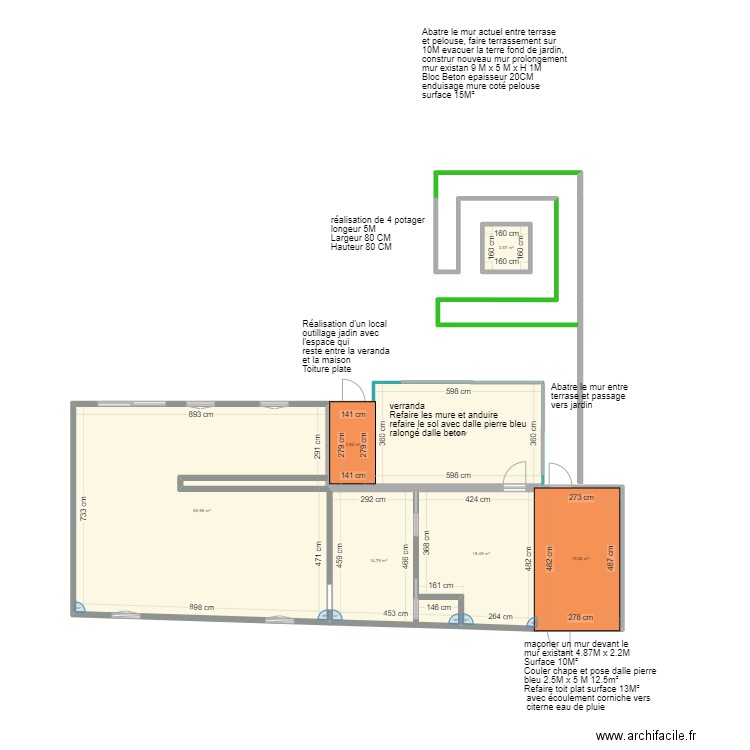 Maison veranda 2024. Plan de 0 pièce et 0 m2