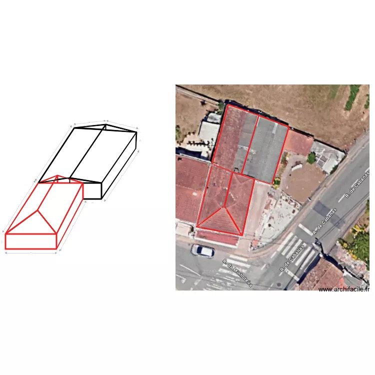 casa PT - imagem maps. Plan de 
