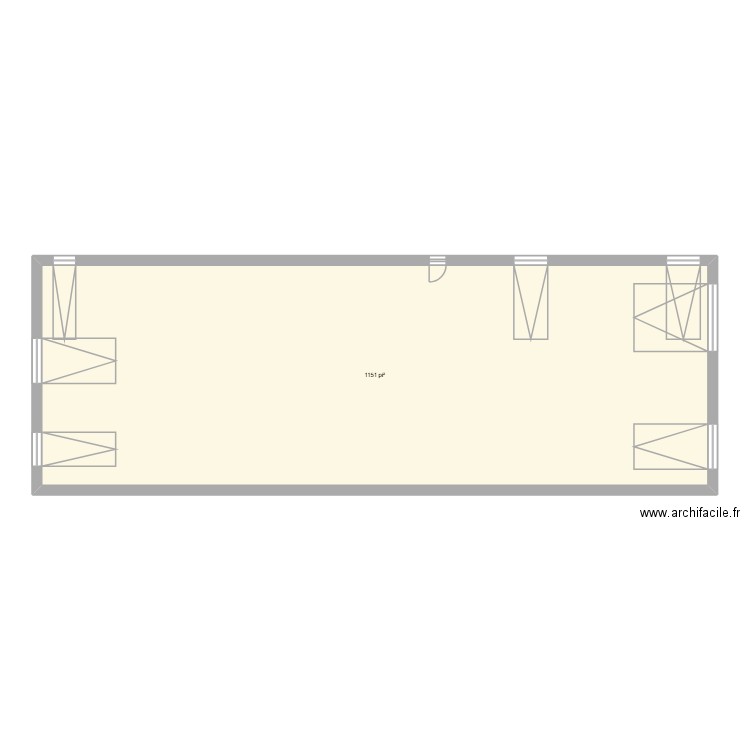 vieux lennox. Plan de 1 pièce et 107 m2