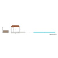 Plan en coupe abri de jardin